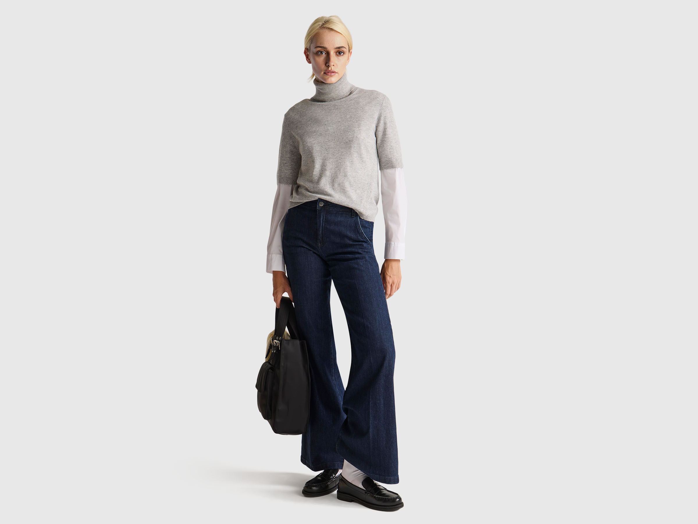 TURTLE NECK SWEATER Women image number 3